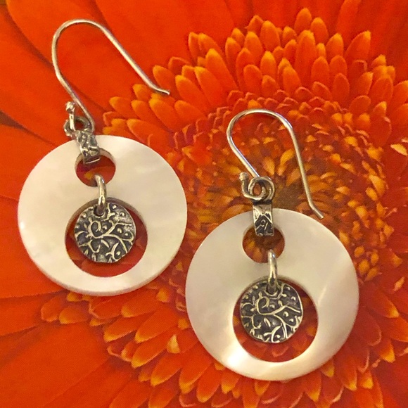 Silpada Jewelry - Silpada Sterling Silver and Pearl Earrings